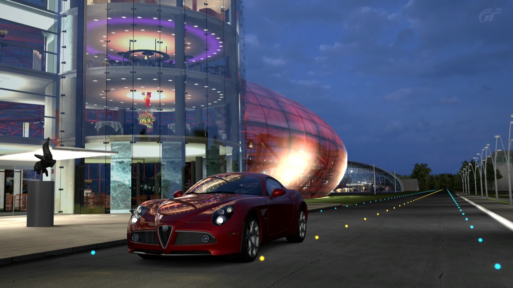 Alfa 8C Hangar Red Bull 7