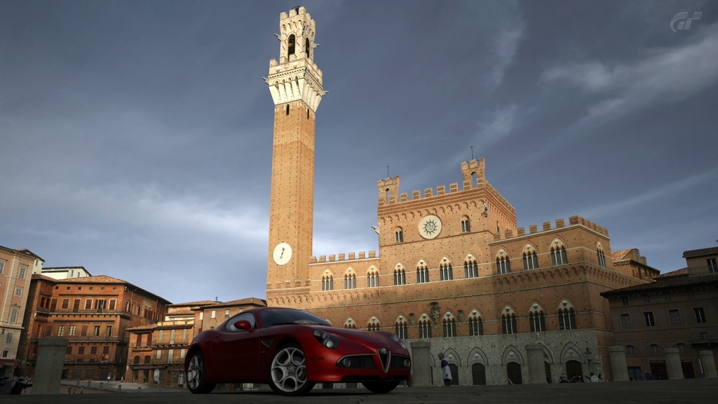 Alfa 8C Sienne - Piazza del Campo