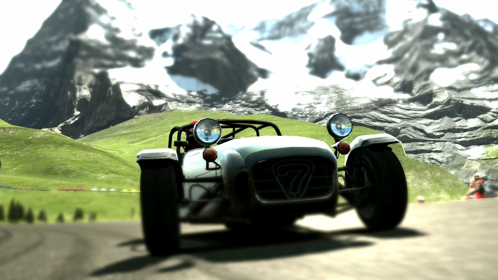 Caterham Seven Fire Blade Eiger Nordwand - Court 1