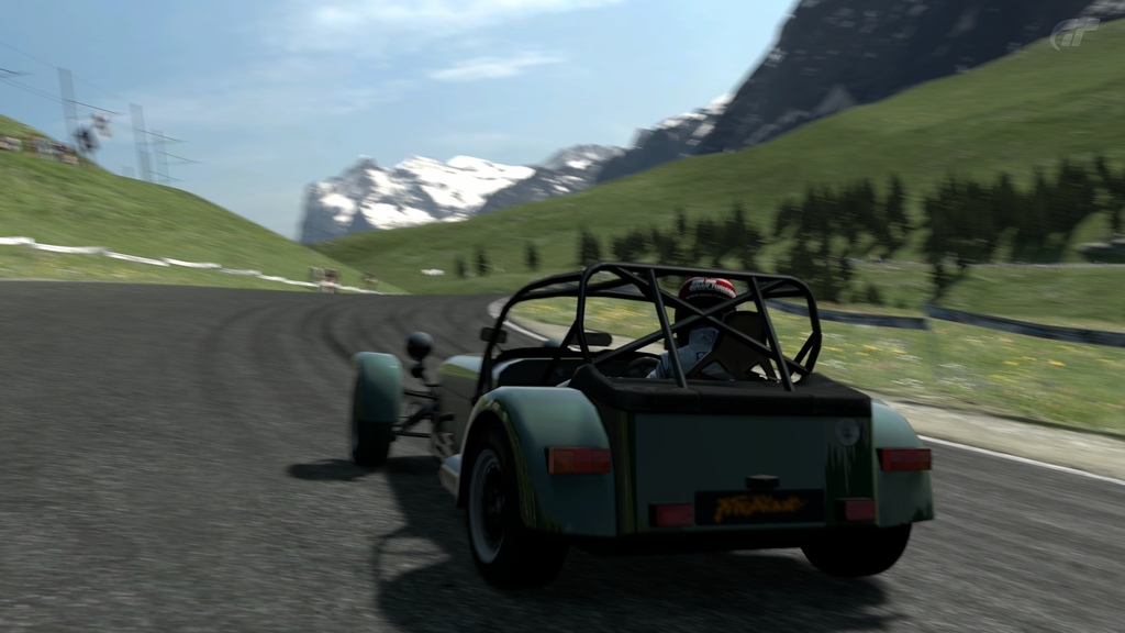 Caterham Seven Fire Blade Eiger Nordwand - Court 2