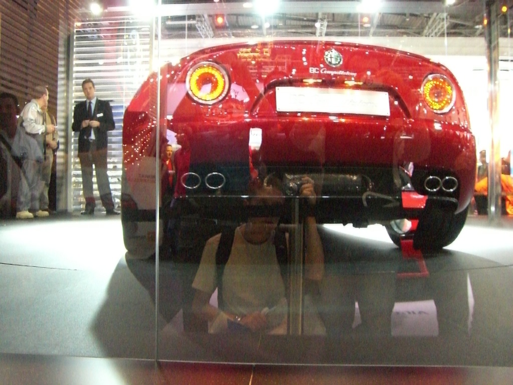 Alfa Romeo 8C Competitzione - arriere